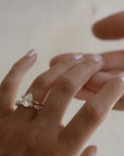 Venice | Pear Wedding Band
