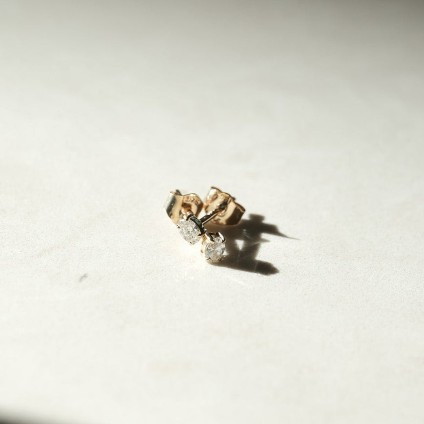 Small spider on a light surface with a dark background