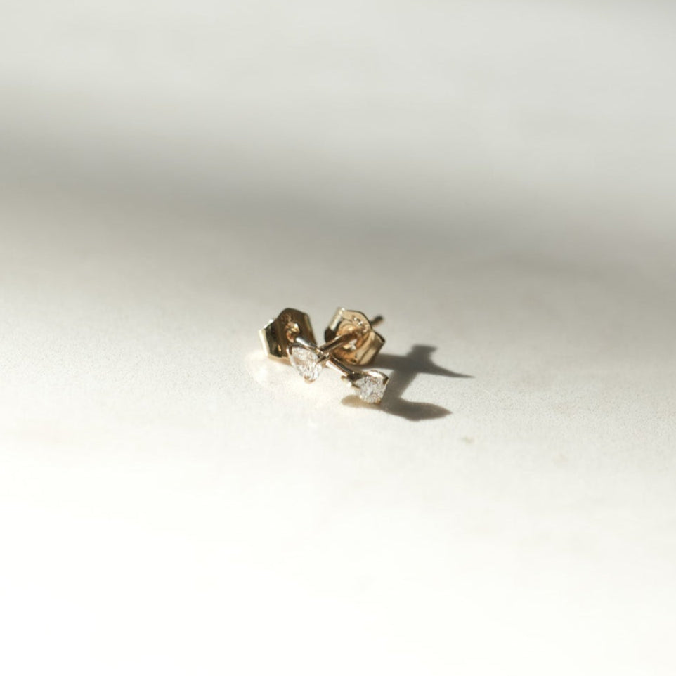 Small object on a white surface with a soft shadow